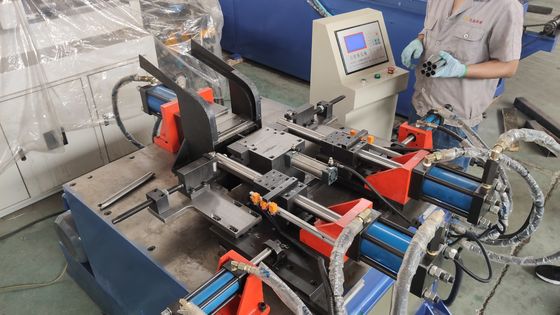Podwójna głowa CNC Pipe Notcher CH80 High Speed Arc Punching Machine