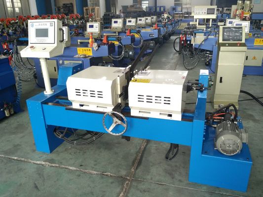 Automatyczna maszyna do rozkładania końcówki rur Dwukrotnie kończąca się maszyna do rozkładania końcówek rury metalowej